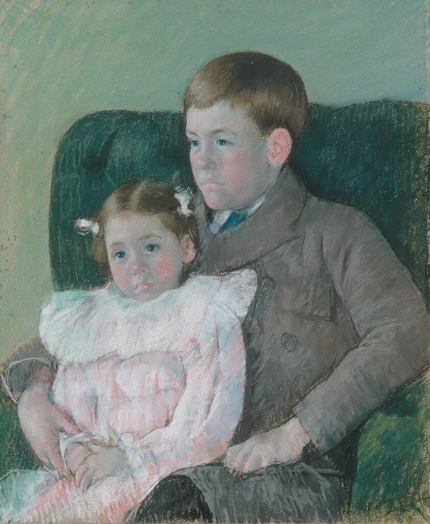Mary Cassatt - 187, Ritratto di Gardner e Ellen Mary Cassatt, Metropolitan Museum of Art, New York